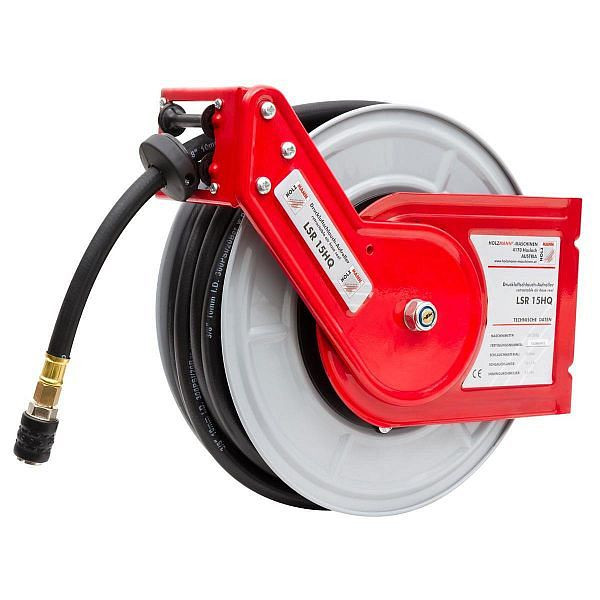Holzmann persluchtslanghaspel 15m, LSR15HQ