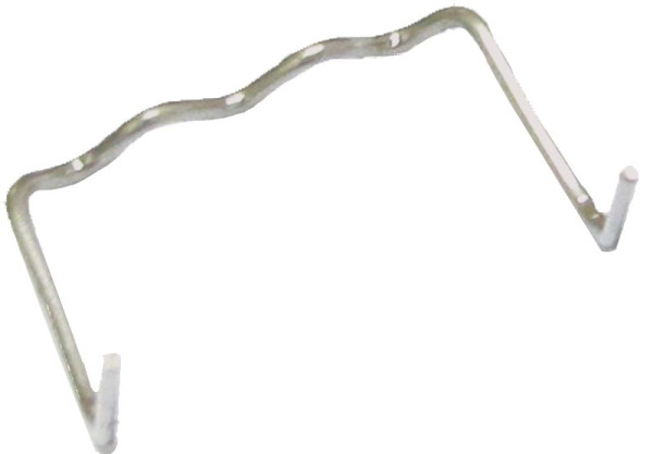 KS Tools reparatieklem haaks U-vorm diameter 0,6 mm, verpakking van 100, 150.1055
