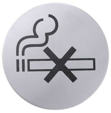 Contacto deursymbool NIET-ROKERS, 7663/001