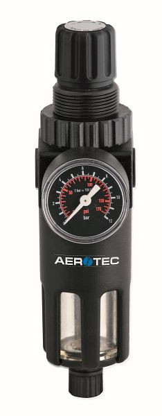 AEROTEC filterdrukregelaar 1/4&quot; drukregelaar manometer compressor, 2010212