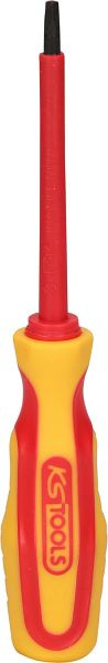 KS Tools ERGOTORQUE VDE vierkante schroevendraaier nr. 1, 160 mm, 117.0591