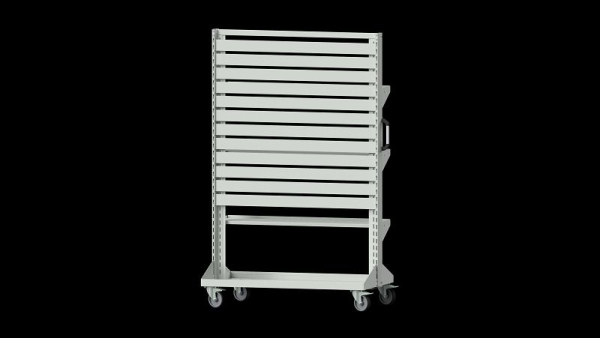 ANKE werkbanken basiswagen, model 604, 1250 x 720 x 1950 mm (AM 1211), RAL 7035, 962.166