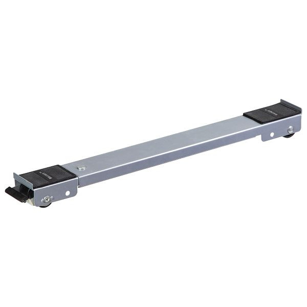 WAGNER Transporthilfe MM1197 440-700mm, Stahl, silber, 4 harte Räder, Feststellbremse, Tragkraft 150kg, verstellbar, VE: 2 Stück, 20119701