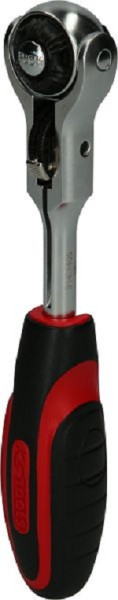 KS Tools 1/4" MODIFIX mini T-greep ratel met draaibare kop, 72 tanden, 914.1405