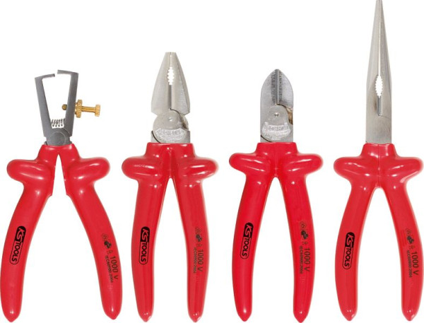 KS Tools 1000V tangenset, 4-delig, variant 2, 117.1760