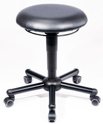 meychair werkplaatskruk Assistant Pro XXL, met 200 kg draagvermogen, grote ronde zitting, 294869