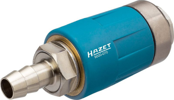 Hazet veiligheidskoppeling, geschikt voor alle luchtaansluitnippels, slangnippel: Ø 10 mm, 9000-070