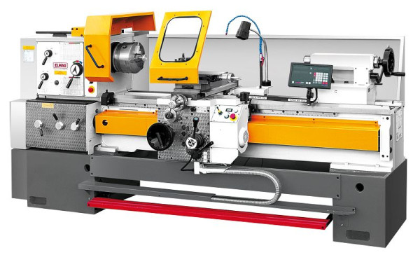 ELMAG universele draaibank, PREMIUM CU 500 RD - Vario hartbreedte 1000 mm-, inclusief RÖHM klauwplaat, 88680