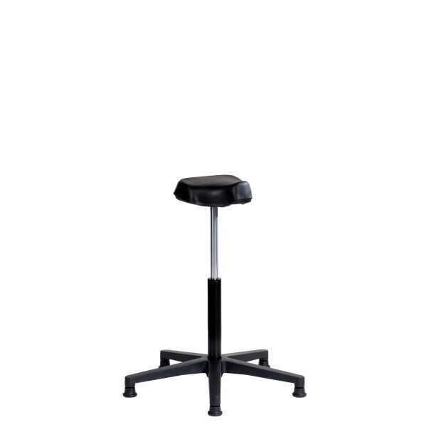 SOFAME stahulp LM 2029 met glijder, zithoogte 57-81 cm, polyamide onderstel, zonder rugleuning, W050020013