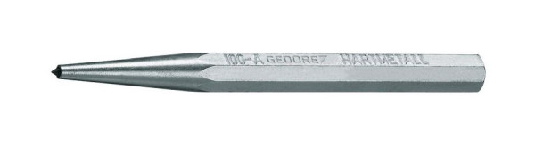GEDORE hardmetalen centerpons, achthoekig, met hardmetalen punt, 120 mm, 8721720