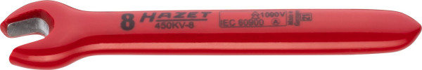 Hazet steeksleutel, dubbel geïsoleerd, buitenzeskantprofiel, 8 mm, 450KV-8