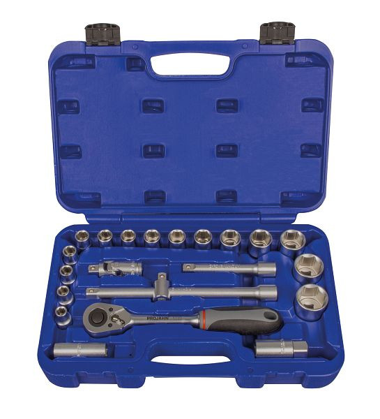 Projahn 1/2" Proficraft dopsleutelset 21 delig, 8661
