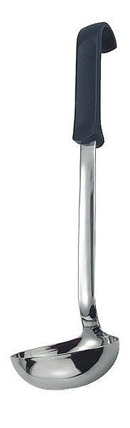 APS pollepel, lengte circa 34 cm, circa 0,15 liter, RVS, ergonomische antislip handgreep, 00670