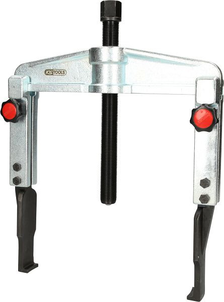 KS Tools universele sneltrekker 2-armig met extreem slanke en verlengde haken, 60-200mm, 220mm, 5,0t, 620.0071