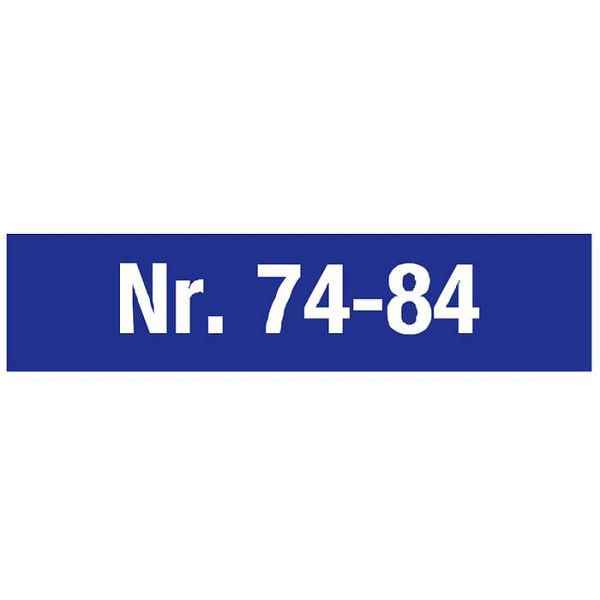 Stone HGS opschriftbord, eenzijdig tot 20 letters, reden: groen/lettertype: wit, 015ee120gw01