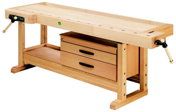 ANKE schaafbank onder de kast; 860 x 455 x 400 mm; met 2 laden, 810.902