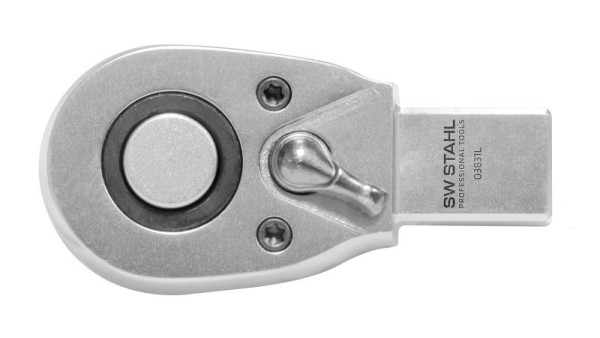 SW-Stahl omschakelratel, 1/2", aandrijfvierkant 14 x 18 mm, 03831L