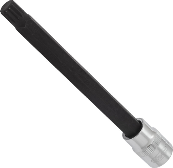 VIGOR-schroevendraaierbit, hol vierkant 10 mm (3/8 inch), inwendig meertands profiel XZN, M10, lengte: 133 mm, voor handbediening, V6125