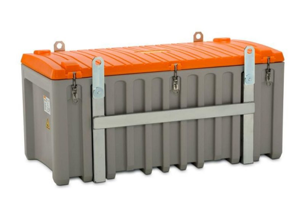 Cemo CEMbox 750 l, kraanbaar, grijs/oranje, 10337