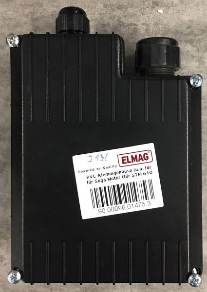 ELMAG PVC-aansluitbehuizing (en voor condensator) voor Soga Motor (voor STM 610 Hafner en STM 610/350), 9601475