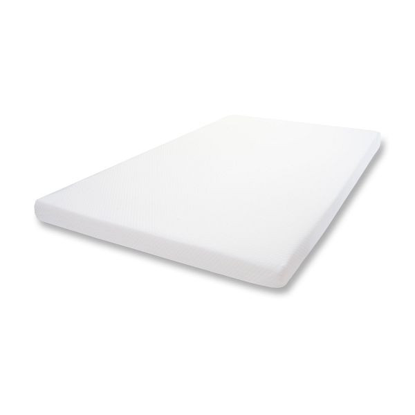 Mendler 10cm koudschuim topper HWC-E63, topper matras pad matrasbeschermer, 140x200cm, 68506