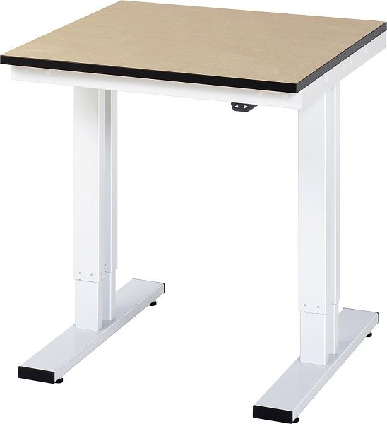 RAU werktafel serie adlatus 300 (elektrisch in hoogte verstelbaar), MDF werkblad, 750x720-1120x800 mm, 08-WT-075-080-F