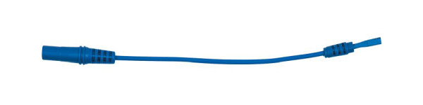 KS Tools 4,0 mm ingangsbus naar 2,5 mm testadapterbus vlak (blauw), 150.0962