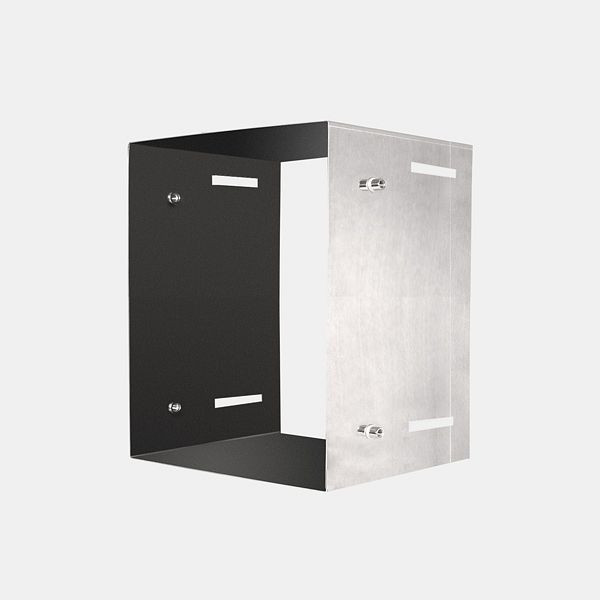 HKW gootverlenging voor deurgootbuis, RVS Ø 300 mm, vierkant, 708293Q