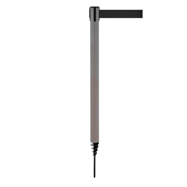 Stein HGS HGS personengeleidingssysteem -P-Line Outside-, grijs, zwart, met veiligheidsslot (zelfontgrendelend), 37686-0302
