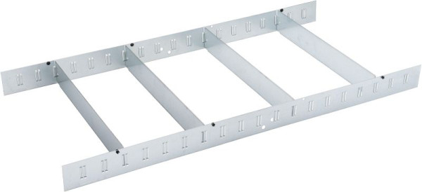 Hazet indelingsset, 6-delig, voor vlakke lade voor werkplaatswagen Assistent 179 N XXL L 863 x H 58 mm, 161T-179NXXL/6
