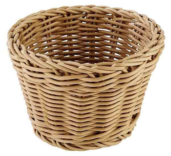 APS mand, rond, Ø 13 cm, hoogte: 10 cm, polypropyleen, beige, -PROFI LINE-, 50621