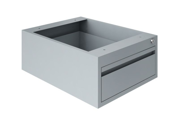 SOFAME lade-ophangblokken, 1 lade H150 mm, lichtgrijs RAL 7035, W010090096GC