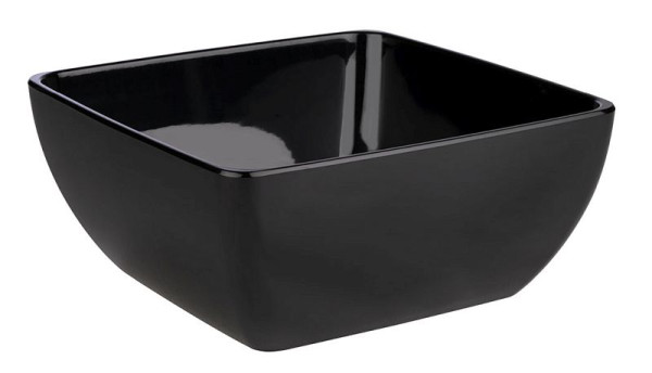 APS kom -PURE-, 32 x 32 cm, hoogte: 14 cm, melamine, zwart, 8 liter, 84427