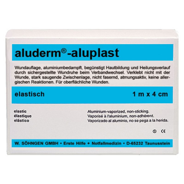 Stein HGS HGS wondverbandpleister -aluderm®-aluplast-, 80 mm /elastisch, 25985