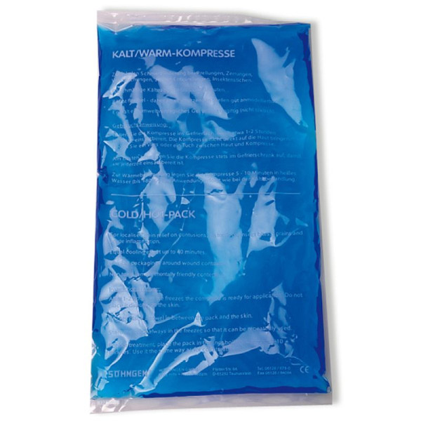 Stein HGS HGS EHBO-kompres, koelpakket, thermisch koud/warm kompres, 150 x 280 mm, herbruikbaar, 25972