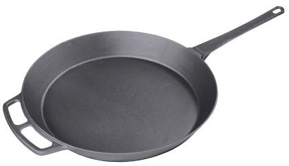 Contacto gigantische gietijzeren pan met 2 gegoten handvatten, 55 cm, 5092/550