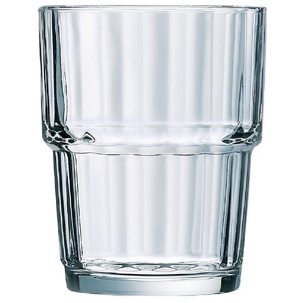 Arcoroc Norvege stapelbare beker 20cl, VE: 6 stuks, DP110