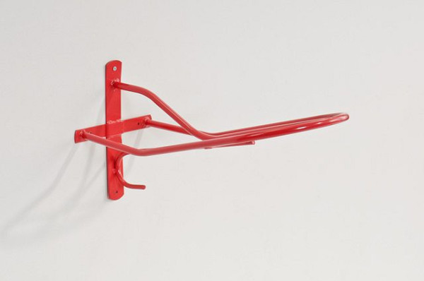 Growi zadelhouder, metaal, KS-gecoat, kleur: rood, 10050747