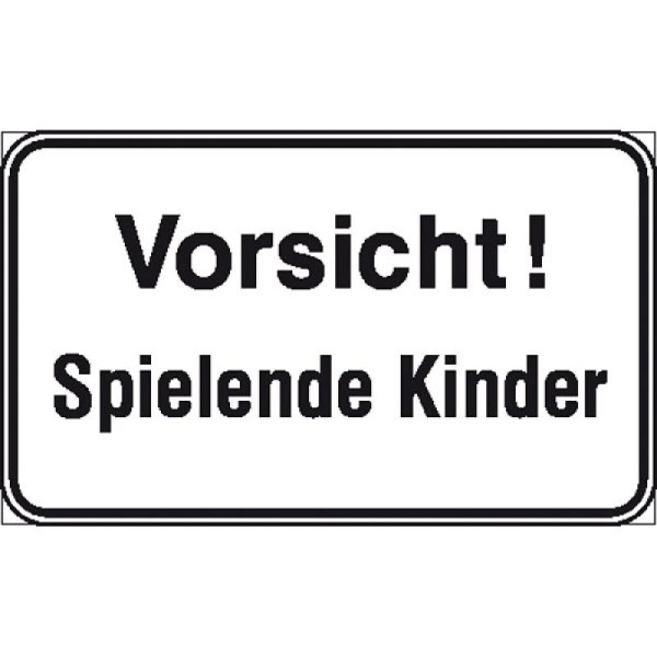 Steen HGS informatiebord, Let op! Spelende kinderen, voor commercieel en privégebruik, 11.5764