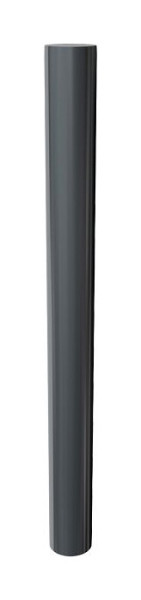 Schake-afzetpaal van stalen buis Ø 102 mm, afneembaar, met driehoekslot volgens DIN 3223, zelfvergrendelend slot, 4091FB