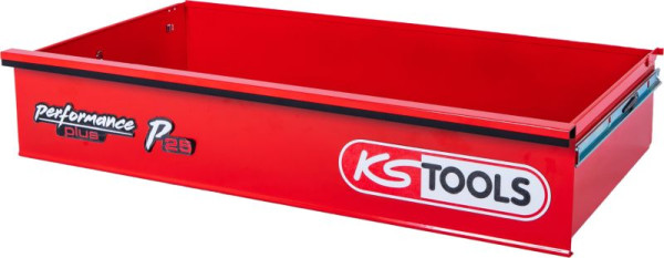 KS Tools lade met logo en kogelgeleiding voor werkplaatswagen P25, 755x398x154 mm, 873.3008-R003P