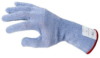 Snijbeschermingshandschoen Contacto, blauw, middelzwaar, maat L, enkelvoudig, 6526/009