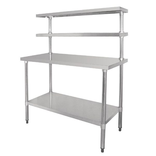 Vogue werktafel met plank en wandplank 180cm, CC360