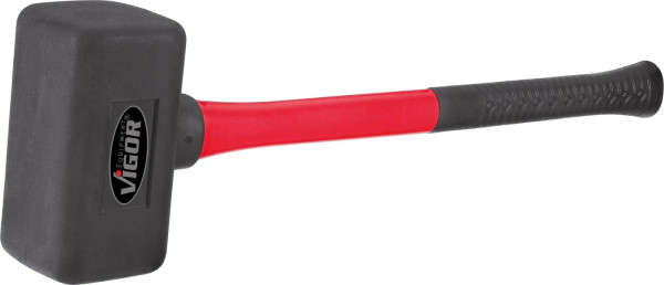 VIGOR rubberen hamer 2,5 kg, V2235