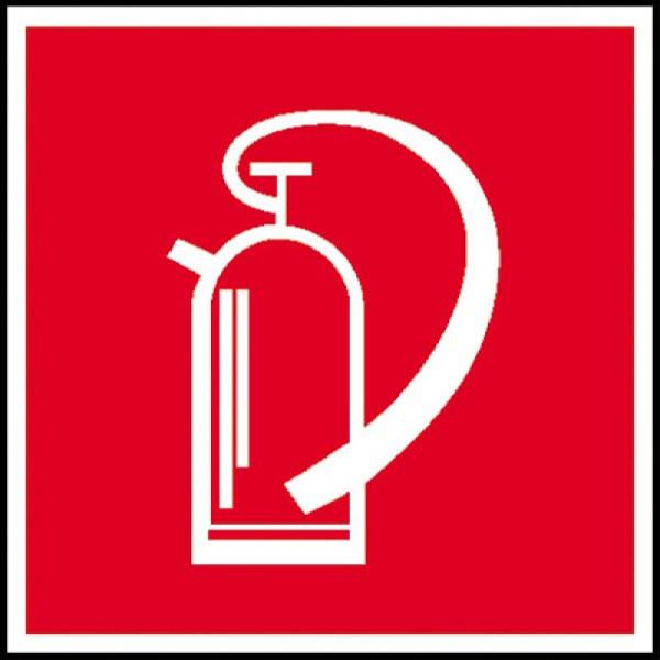 Stein HGS HGS brandwerend schild, brandblusser, 150 x 150 mm / aluminium, gecoat, 15.2703