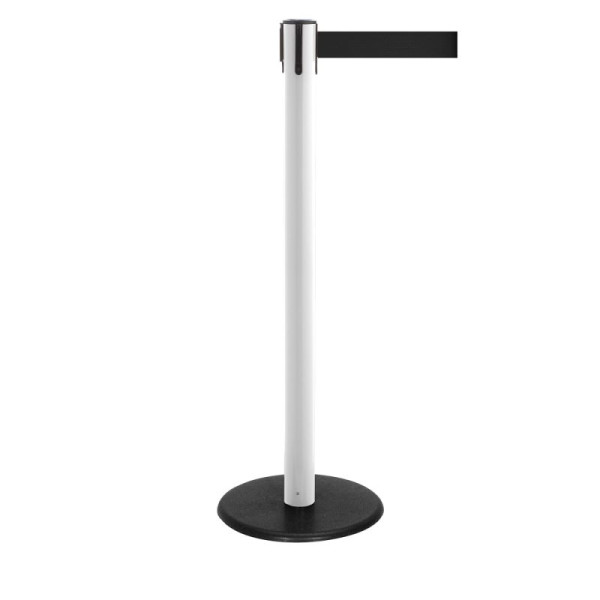 Stein HGS HGS personengeleidingssysteem -P-Line Famous-, wit, zwart, met veiligheidsslot (zelfontgrendelend), riemlengte: 2,3 m, 12802-0303