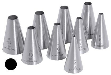 Contacto geperforeerde nozzle set, VE: set à 9 stuks, 1708/010