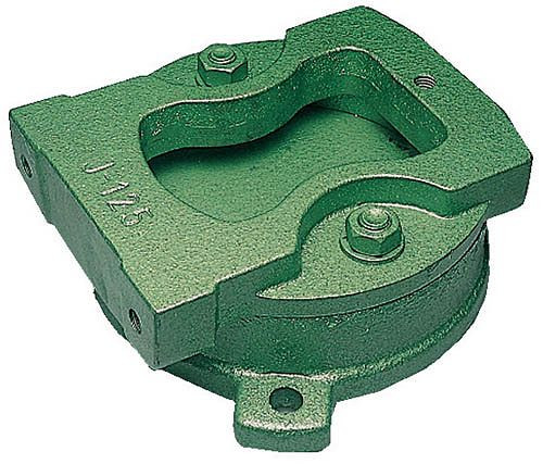Bedrunka + Hirth draaiplateau, 360° draaibaar, voor bekbreedte: 125 mm, 03.89.102