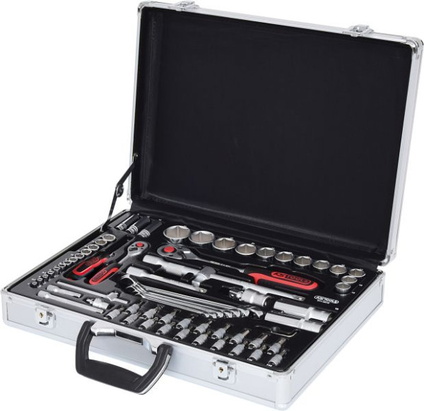 KS Tools 1/4"+1/2" dopsleutelset, 70-delig, 911.0670