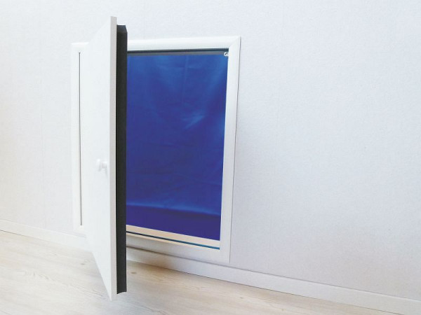 Wellhöfer kniehoge deur met thermische isolatie 3D, muuropening 60 x 100, 422